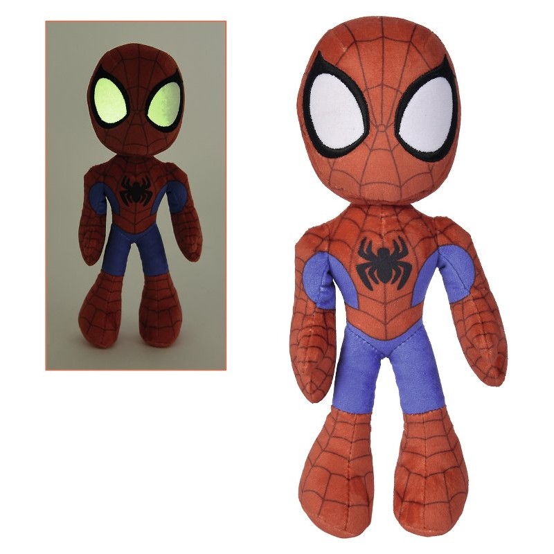 Spidey Cm.50 Glow in The Dark di Simba Peluche