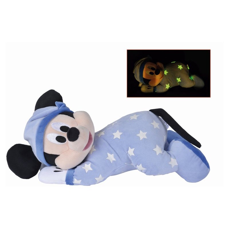 Sleep Well Topolino Sdraiato Cm.30 di Simba Peluche
