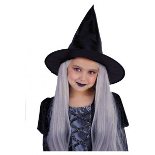 Cappello Strega Bambino con i Capelli (Cappello) di Rubie'S Costume Company