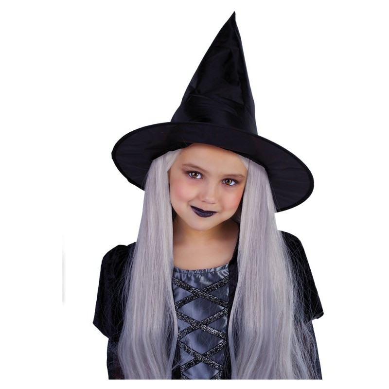 Cappello Strega Bambino con i Capelli (Cappello) di Rubie'S Costume Company