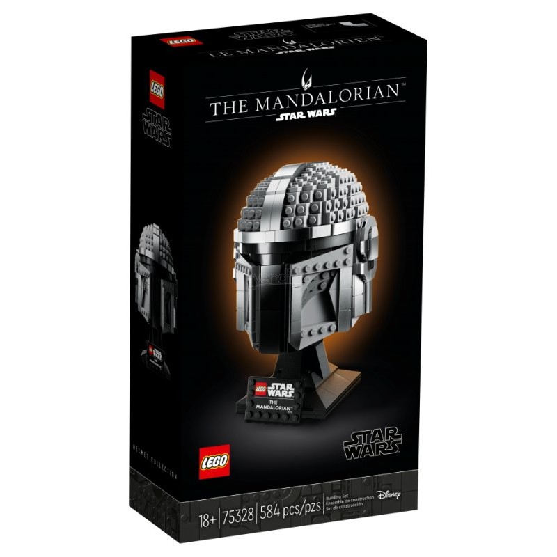 Casco del Mandaloriano di Lego