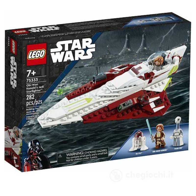 Jedi Starfighter di Obi-Wan Kenobi di Lego