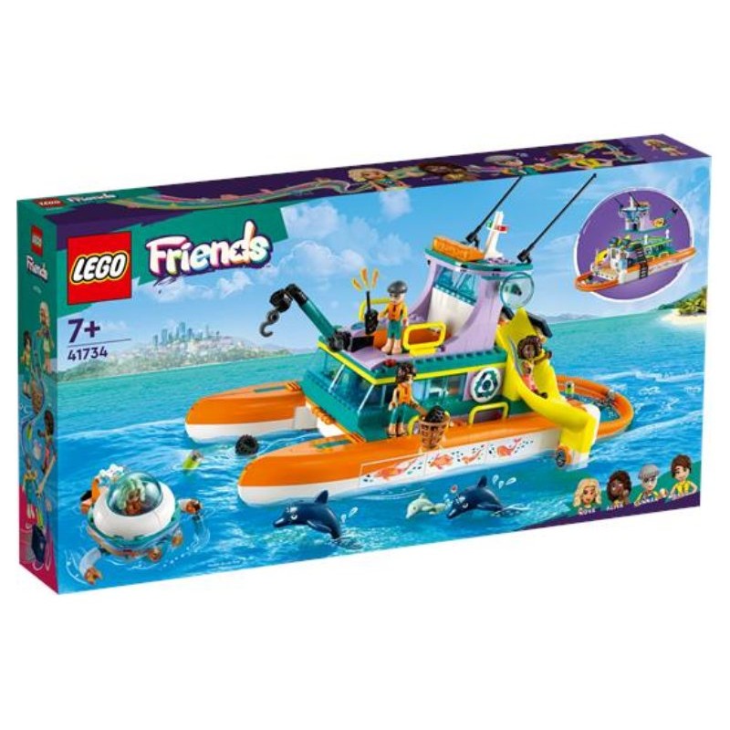 Catamarano di Salvataggio di Lego