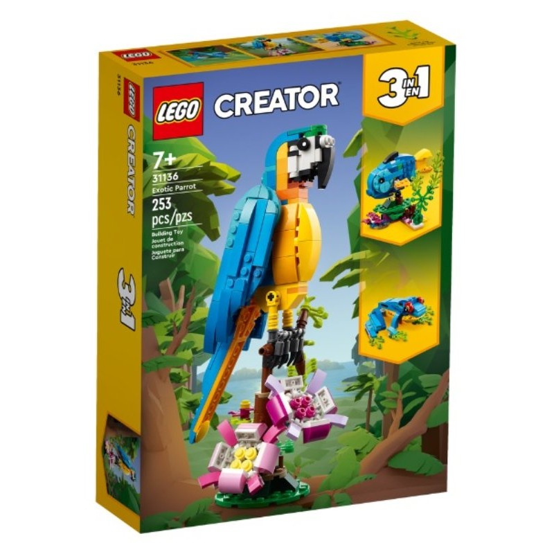 Pappagallo Esotico di Lego
