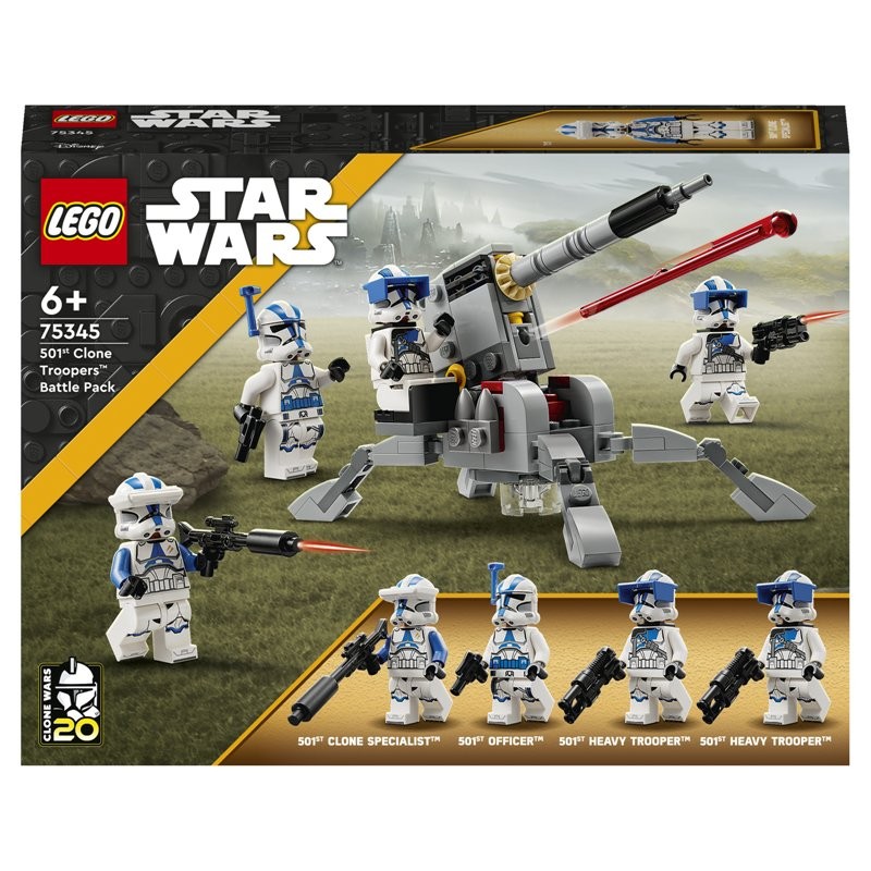 Battle Pack Clone Troopers Legione 501 di Lego