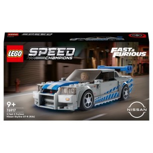 2 Fast 2 Furious Nissan Skyline Gt-R (R34) di Lego