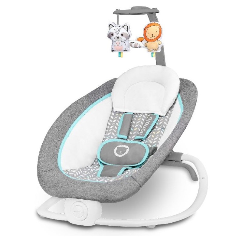 Swinging Chair Pascal (Lo-Pascal-Grey-Scandi) di Lionelo Cullette A Dondolo