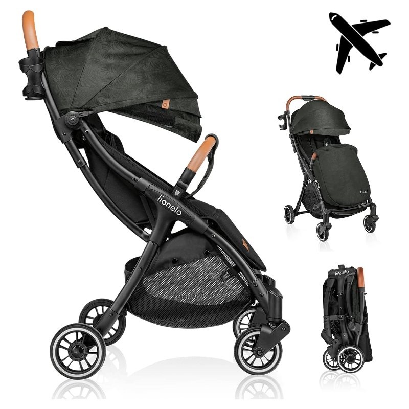 Stroller Julie (Lo-Julie One Tropical Green) di Lionelo Passeggini