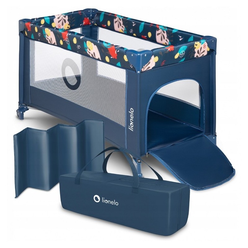 Baby Crib Stefi (Lo-Stefi-Blue-Navy) di Lionelo Lettini