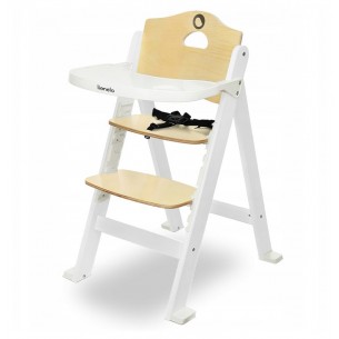 Feeding Chair Floris (Lo-Floris-White) di Lionelo Seggioloni