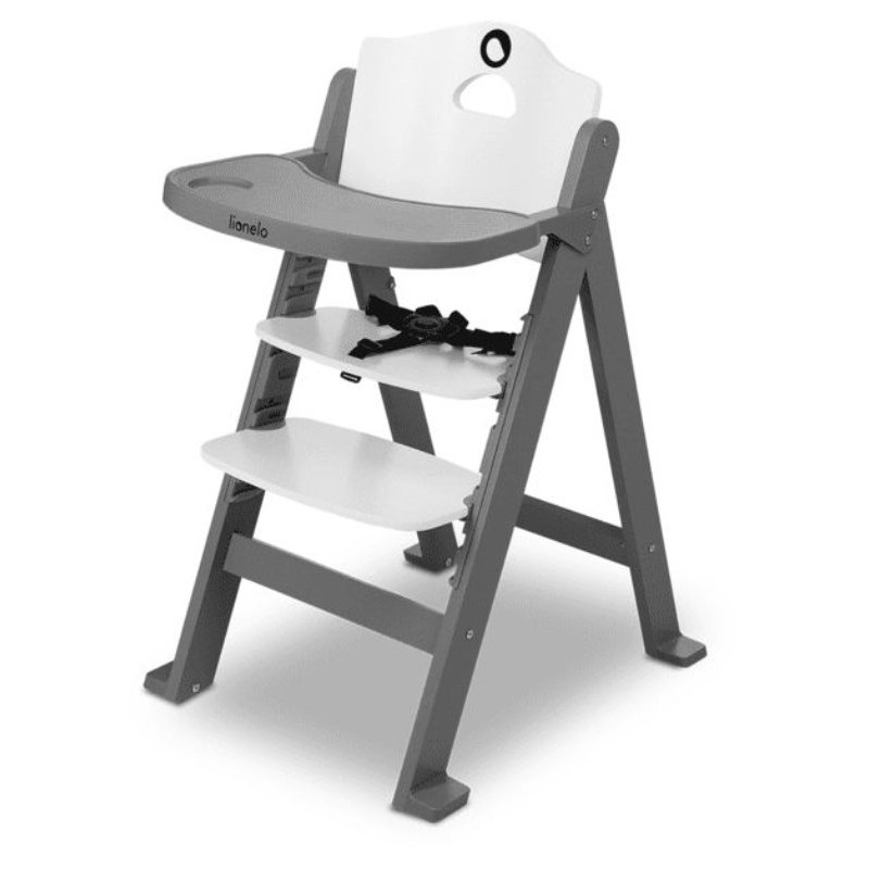Feeding Chair Floris (Lo-Floris-Grey-Stone) di Lionelo Seggioloni