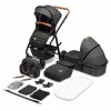 Multifunctional Stroller Amber (Lo-Amber-2in1-Grey-Graphite) di Lionelo Passeggini