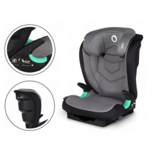 Car Seat Neal 100-150cm (Lo-Neal-Grey-Stone) di Lionelo Seggiolini Auto