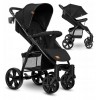 Stroller Annet (Lo-Annet-Plus-Black-Carbon) di Lionelo Passeggini