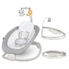 Swinging Chair Pascal (Lo-Pascal-Grey-Dove) di Lionelo Cullette A Dondolo