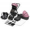 Multifunctional Stroller Amber (Lo-Amber 3in1 Pink Rose) di Lionelo Passeggini