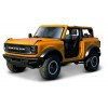 1/18 2021 Ford Bronco Badlands (No Door) Blue di Maisto