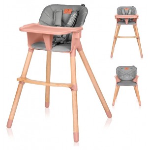Feeding Chair Koen (Lo-Koen Pink Rose) di Lionelo Seggioloni