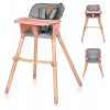 Feeding Chair Koen (Lo-Koen Pink Rose) di Lionelo Seggioloni