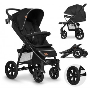 Stroller Annet (Lo-Annet-Tour-Black-Carbon) di Lionelo Passeggini