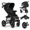 Stroller Annet (Lo-Annet-Tour-Black-Carbon) di Lionelo Passeggini