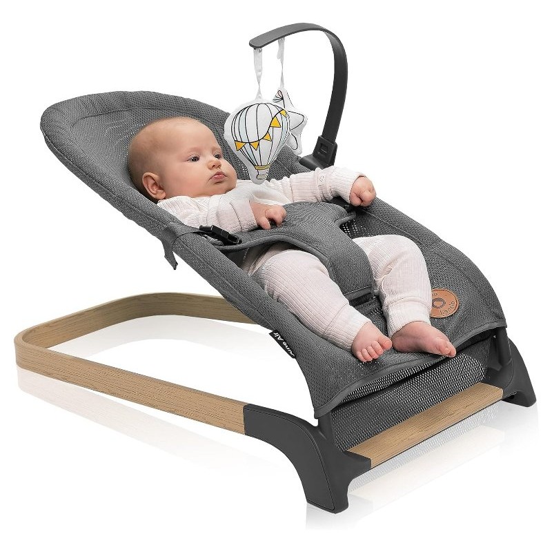 Swinging Chair June (Lo-June-Air-Grey-Graphite) di Lionelo Cullette A Dondolo