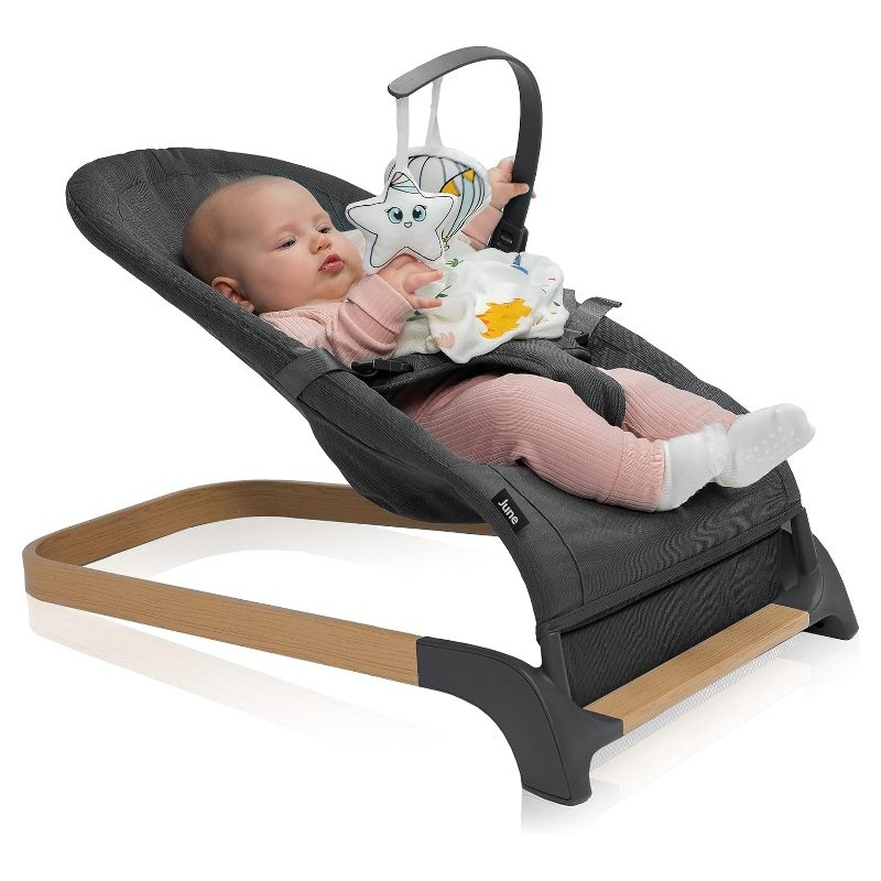 Swinging Chair June (Lo-June-Grey-Stone) di Lionelo Cullette A Dondolo