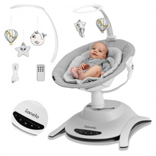 Swinging Chair Bella (Lo-Bella-Grey-Concrete) di Lionelo Cullette A Dondolo