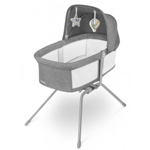 Baby Crib Mailn Evo (Lo-Malin-Grey-Stone) di Lionelo Lettini