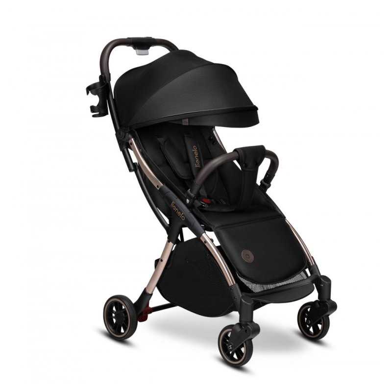 Stroller Julie (Lo-Julie One Black Gold) di Lionelo Passeggini
