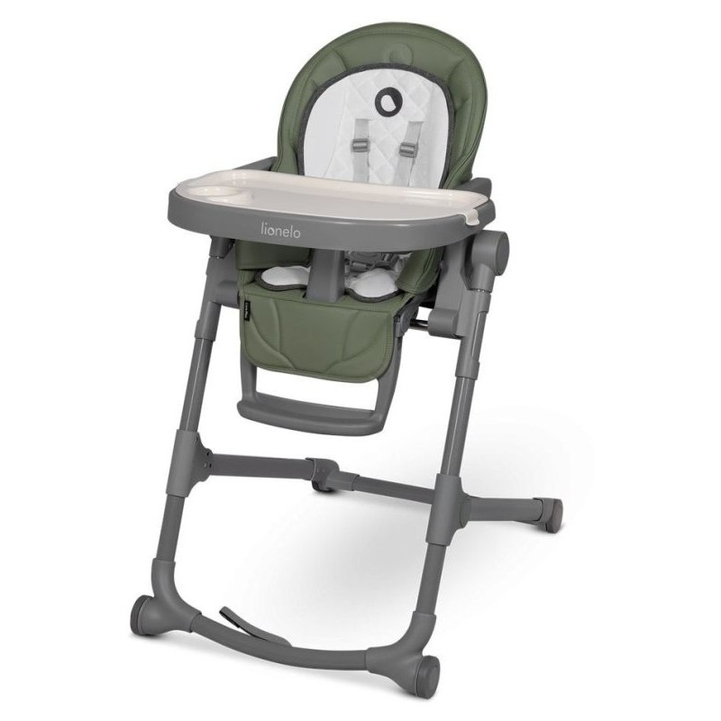 Feeding Chair Cora (Lo-Cora-Plus-Green-Olive) di Lionelo Seggioloni