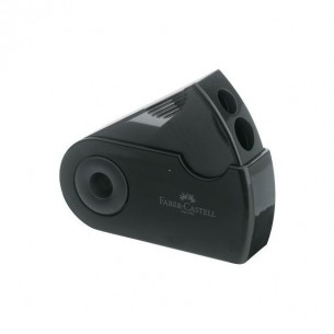 Faber-Castell 182700 Double Sharpener Sleeve Black