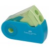 Temperamatite Sleeve 2 Fori con Mini Serbatoio di Faber-Castell