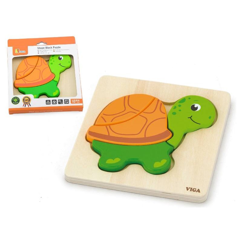 Puzzle Tartaruga Cm 14,5 di Distributori Giocattoli