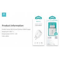 Alimentatore a Muro con 3 Uscite Usb di Life