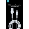 Kintone Cavo Micro Usb 5v 2.1a 1mt Carica e Dati Bianco di Life