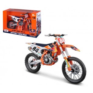 1/6 Red Bull Ktm Supercross Sx450 2018 di Maisto