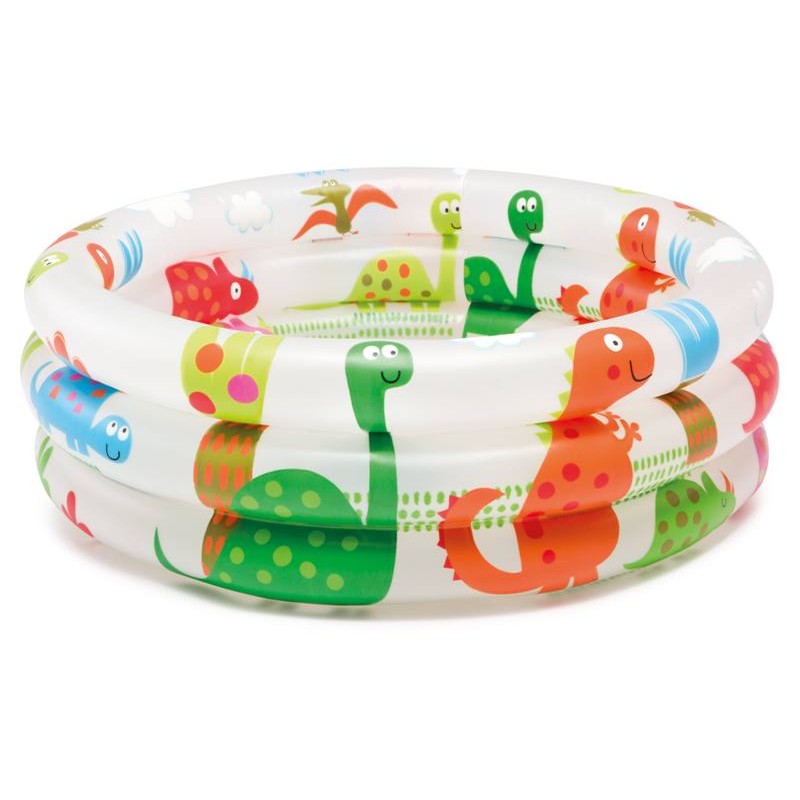 Piscina Baby Pool 3 Anelli 61x22 Cm di Intex