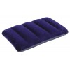 Cuscino Camping Floccato Blu Cm 43x28x9 di Intex