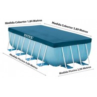 Copripiscina Rettangolare Cm 400x200 di Intex