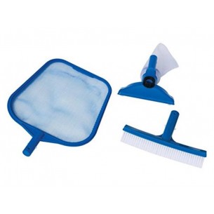 Set di Pulizia (Retina, Spazzola,Vacuum) di Intex