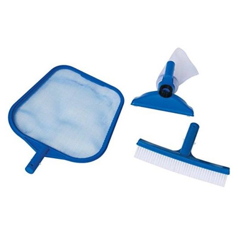 Set di Pulizia (Retina, Spazzola,Vacuum) di Intex