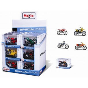 1/18 Cdu Collezione Moto Cross di Maisto