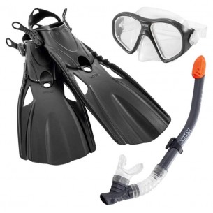 Set Maschera, Boccaglio e Pinne Reef Rider di Intex