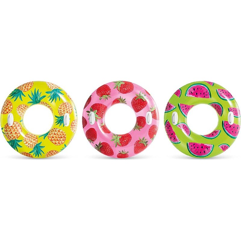 Ciambella Tropicale con Maniglie Cm 107 di Intex