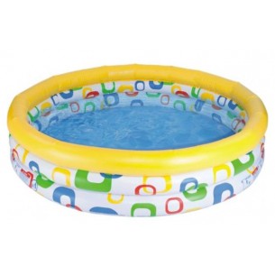 Piscina Arcobaleno Grande Cm168x38 di Intex