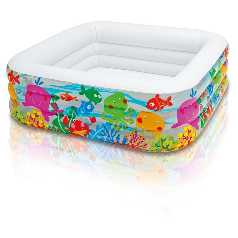 Piscina Acquario Cm 159x159x50 di Intex