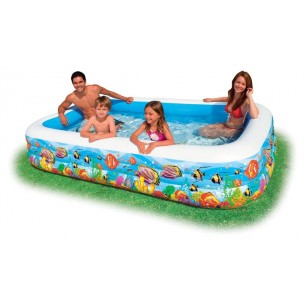 Piscina Family Pesci Cm 305x183x56 di Intex