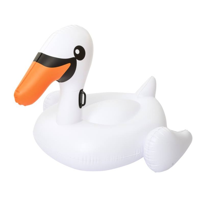 Cavalcabile Cigno Grande Cm 201x160, con Maniglie e Portabicchiere di Best Way