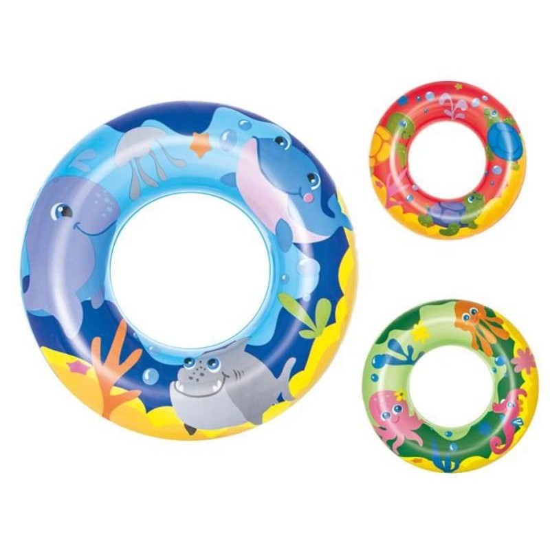 Salvagente Avventure Marine Cm. 51, 3-6 Anni, 3 Colori Assortiti di Best Way